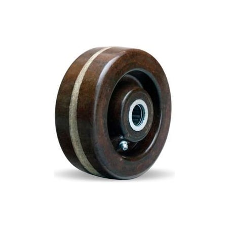 Hamilton Casters Hamilton Hi-Heat Plastex Wheel 5 x 2 - 3/4" Roller Bearing W-520-HHP-3/4